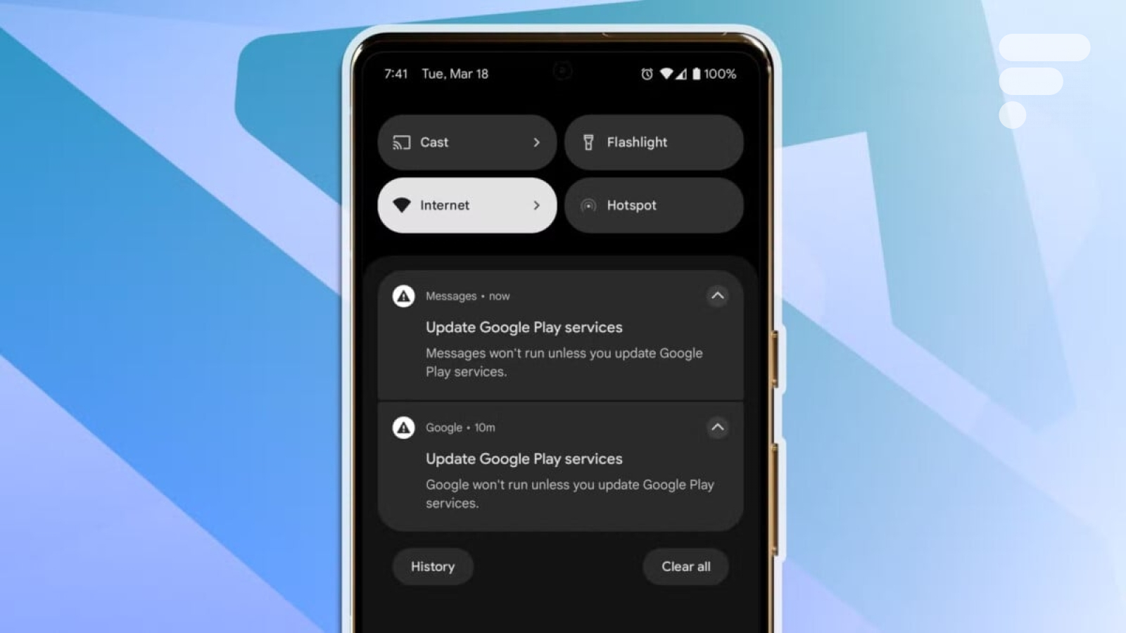 DomoGeek's tweet card. Android hanté ? Vous avez un smartphone Android et une notification bizarre vous harcèle pour une mise à jour qui n’existe pas ? Vous n’êtes pas seul. Si