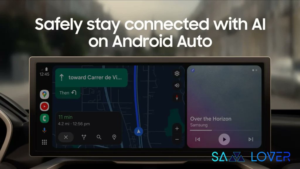 SamLoverBlog's tweet card. Android Auto supports EVs, but what about finding their charging stations on a specific route? Google Maps is making this hustle a lot easier.