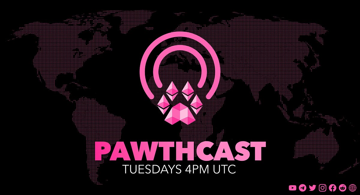pawthereum's tweet card. Hey $PAWTH community