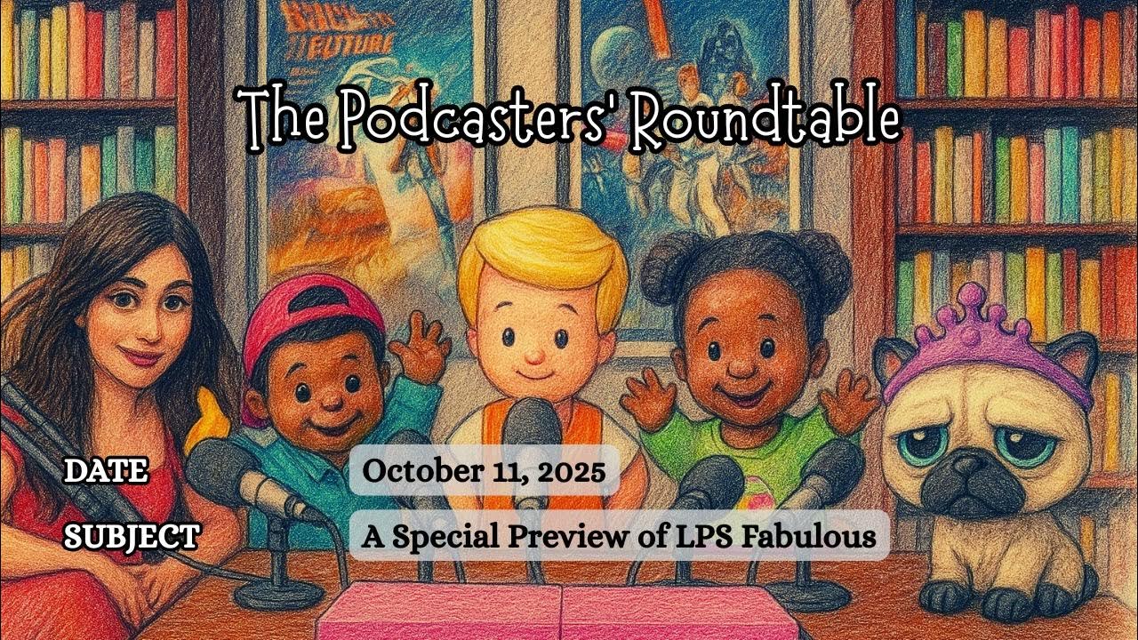 princesstoynerd's tweet card. 🎙️ The Podcasters React to LPS Fabulous! 💅👑 The Next Big Toy Drama...