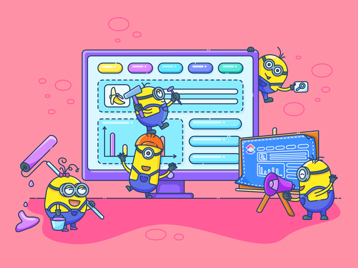 clickup's tweet card. Check out this guide if you manage a marketing agency or team that is looking to use Clickup and it’s robust project management features and capabilities to its fullest potential.