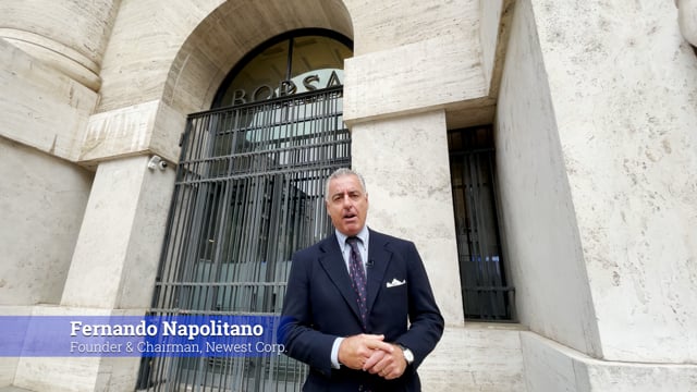 BESTProgram_it's tweet card. Fernando Napolitano, Founder and CEO of Newest Corp talks with Pimm Fox about how Italy must move beyond its reputation for food, fashion and fancy cars to show how its robust SME culture, world-le...