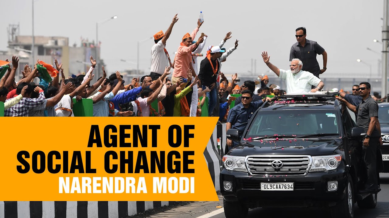 writemail2niraj's tweet card. Agent of Social Change- Narendra Modi