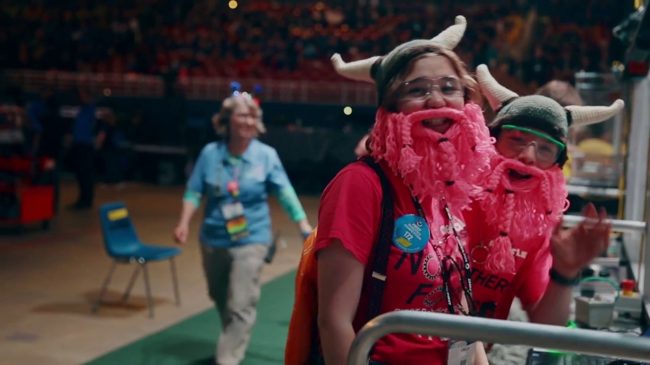 hell_robotics's tweet card. FIRST Global – Not A Robot