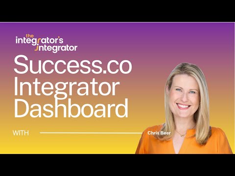 EkmJoel's tweet card. Success.co Integrator Dashboard Walkthrough | EOS® Meeting Health &...