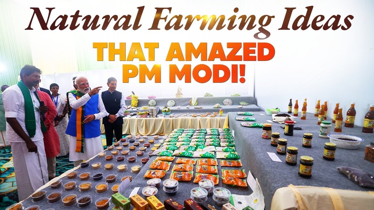 PIBImphal's tweet card. PM Modi’s EXCLUSIVE conversation with farmers at South India Natural...
