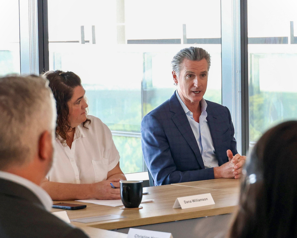 ccadelago's tweet card. Dana Williamson served as the governor’s top aide from 2022 to 2024.