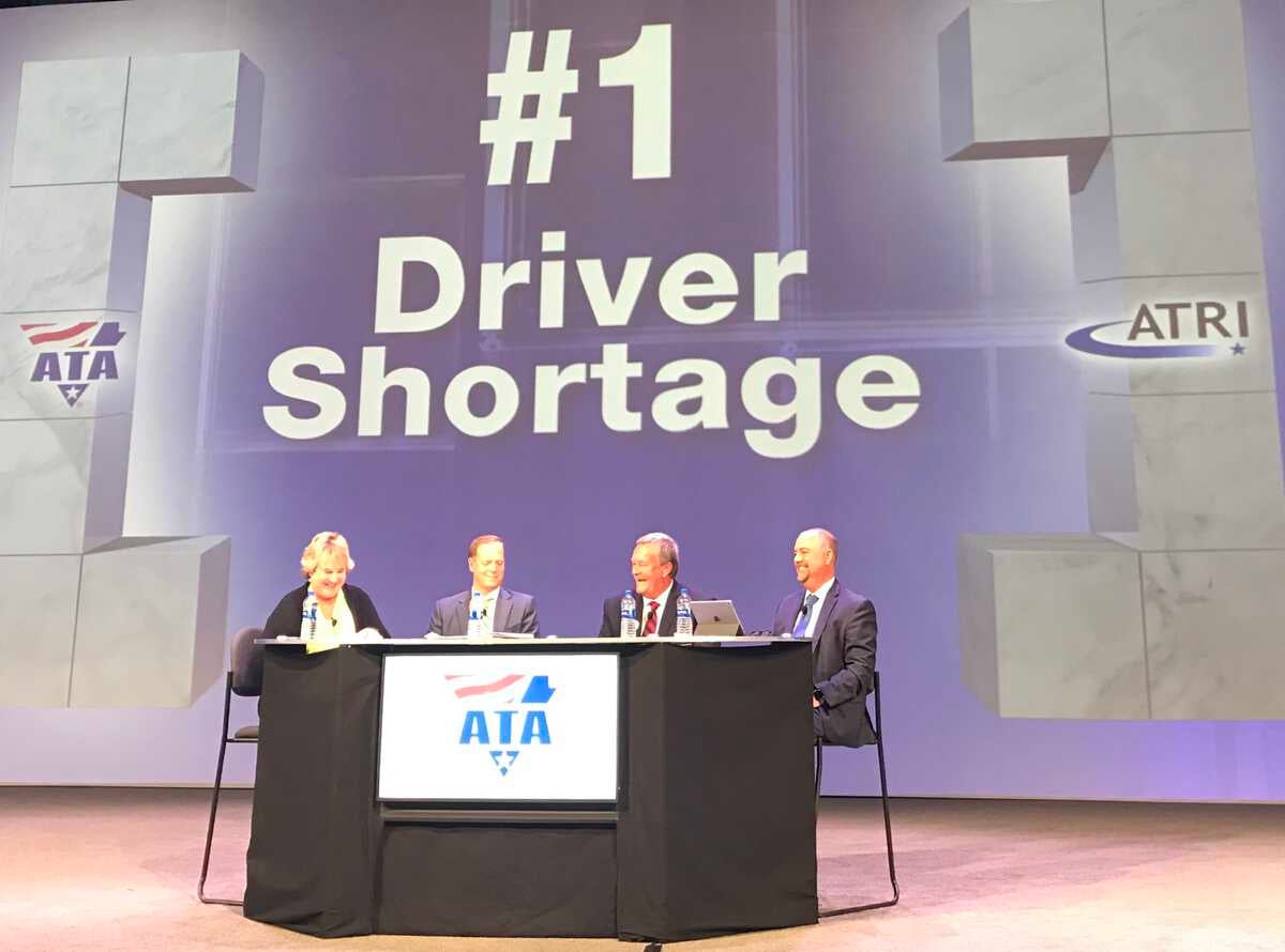 NASSTRAC's tweet card. Motor carriers and commercial drivers agree on just four of the Top 10 challenges facing the trucking industry, according to the American Transportation Research Institute's annual study.