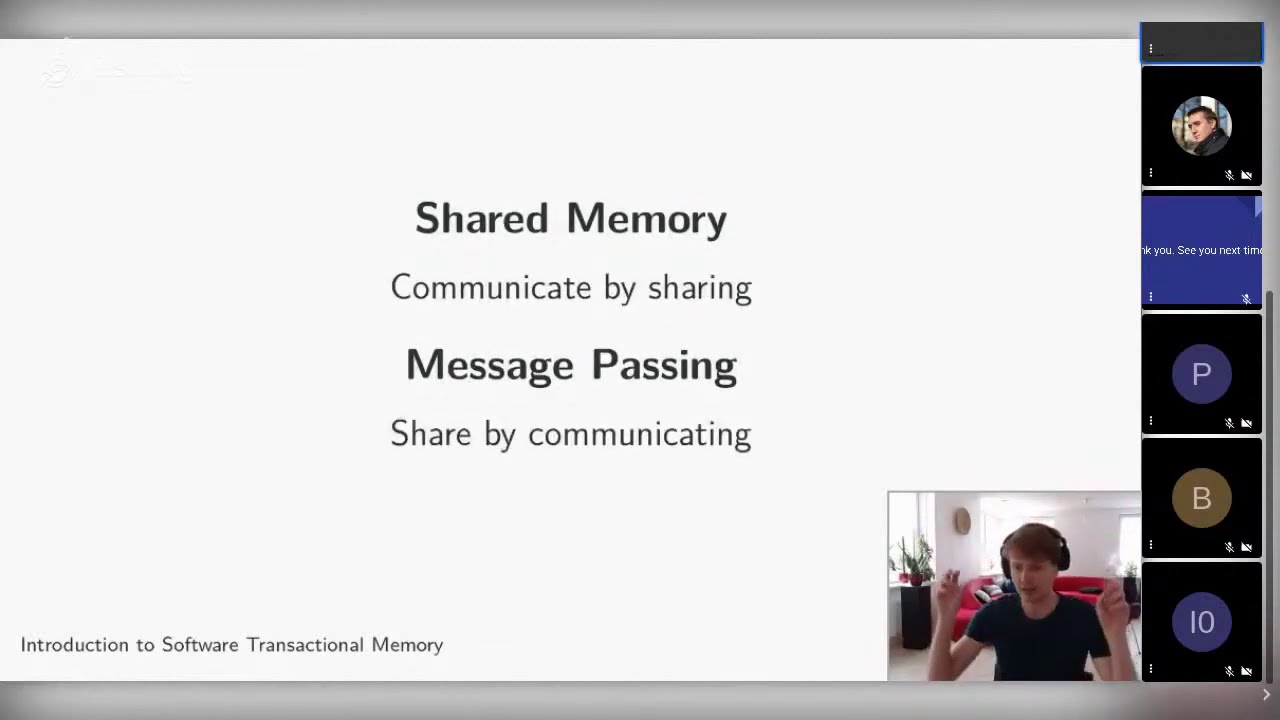 haskellams's tweet card. Introduction to Software Transactional Memory in Haskell