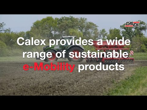 CalexMfg's tweet card. Calex e-Mobility Applications Overview