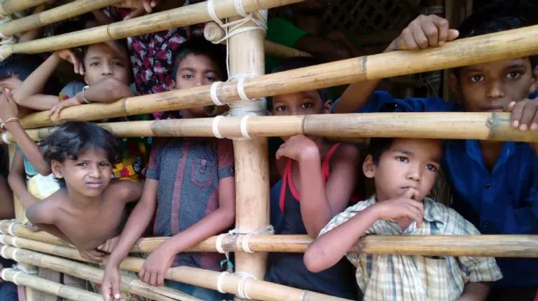 SRsuhelrana's tweet card. The United Nations warned on Tuesday that its ability to help children in the sprawling Rohingya refugee camps in Bangladesh was rapidly shrivelling and would soon fall off a “funding cliff.”The UN...