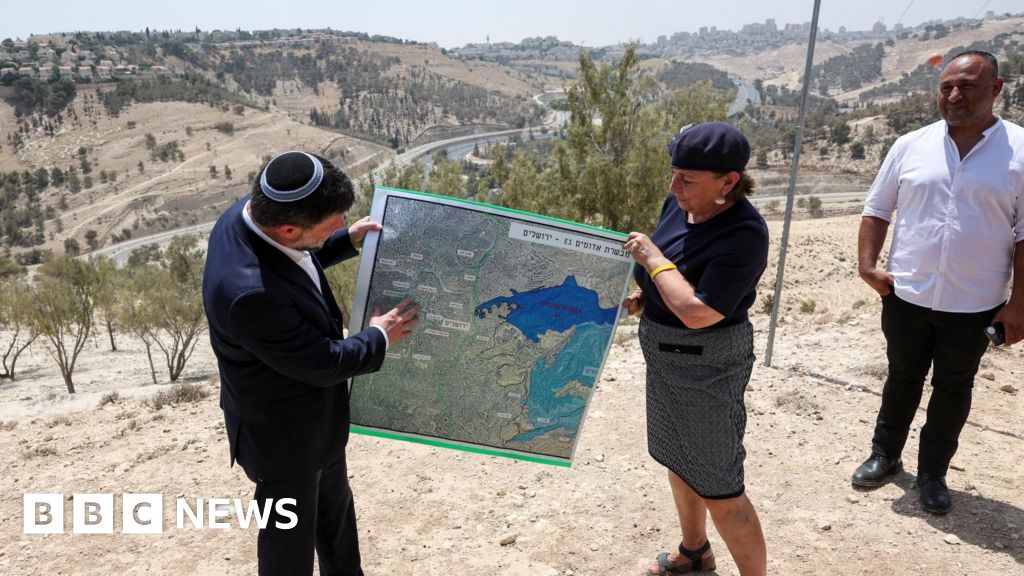 BBCNews's tweet card. The Palestinian Authority says the decision is illegal and will "destroy" the prospects for a two-state solution.