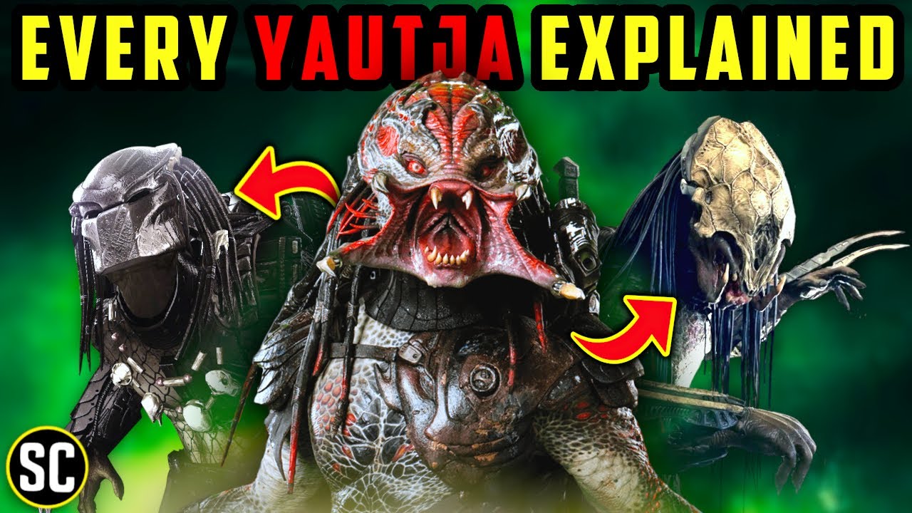 SHIELDZephyrOne's tweet card. PREDATOR: Every Type of Yautja, Explained!