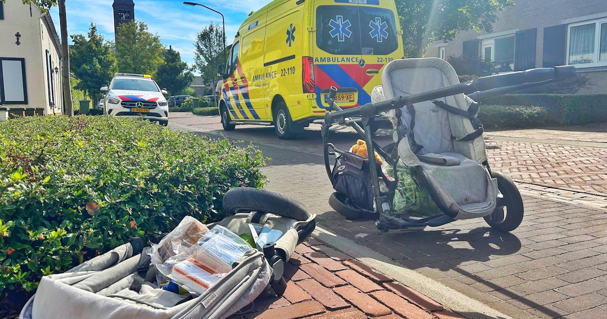 WolversRob's tweet card. WAALRE - Een automobiliste (92) heeft dinsdagochtend met haar voertuig een kinderwagen met twee kinderen erin aangereden in Waalre. Ze reed na het ongeval door. De twee kinderen vielen uit de...