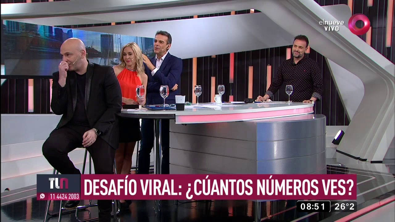 qhslanguages's tweet card. Desafío viral: ¿Cuántos números ves?