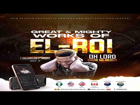 Iam_slowflow's tweet card. OH LORD SHOW ME MERCY//GREAT AND MIGHTY WORKS OF EL-ROI [DAY 3] ||...