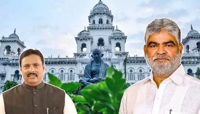 dishatelugu's tweet card. రాష్ట్రంలో బీఆర్ఎస్ (BRS) నుంచి గెలిచి కాంగ్రెస్‌లోకి పార్టీ మారిన 10 మంది ఎమ్మెల్యేలపై అనర్హత పిటిషన్లు దాఖలైన విషయం తెలిసిందే.