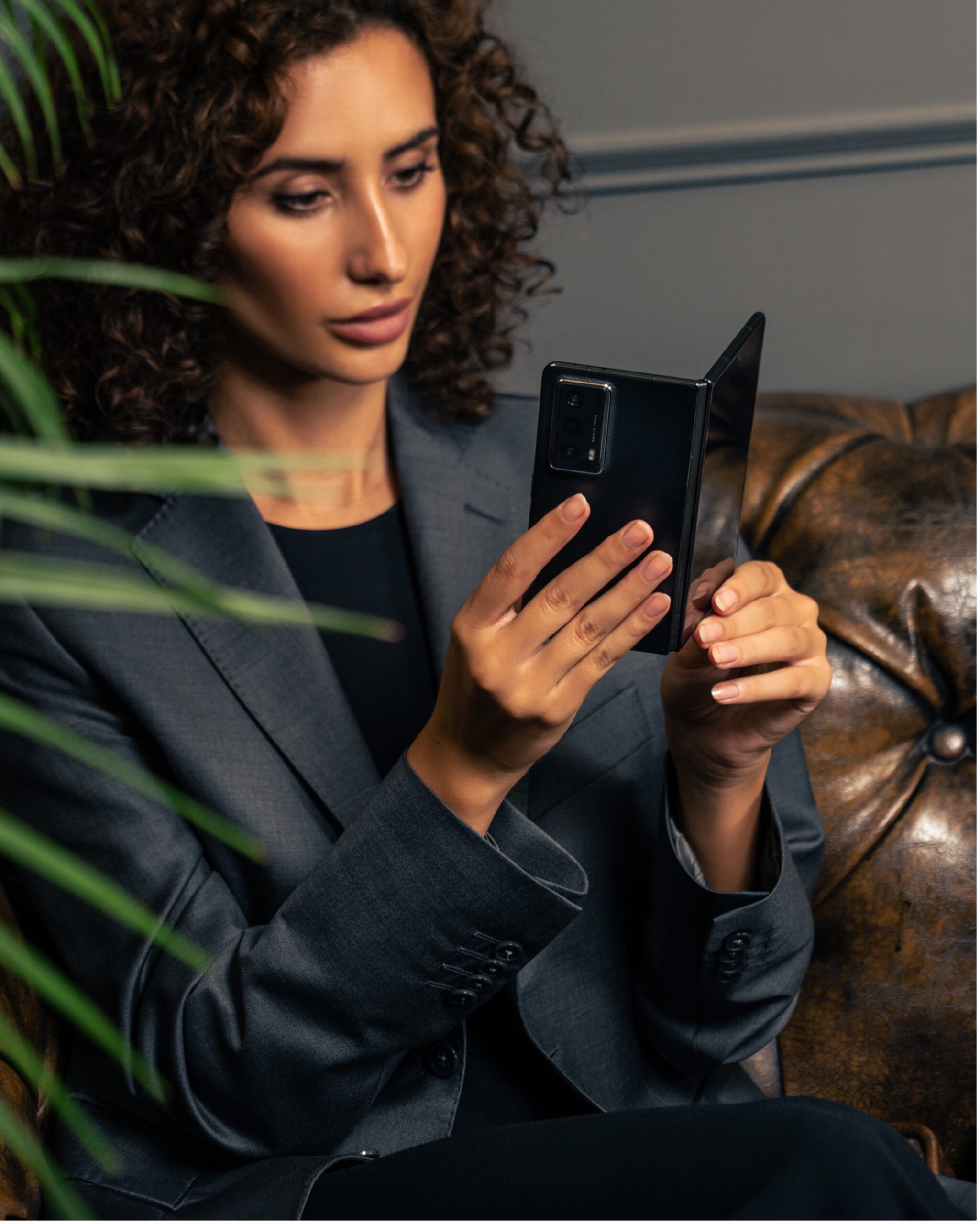 ChipoAisha's tweet card. In today's digital world, keeping personal information private is more important than ever. With the HONOR Magic V2, protecting the user’s