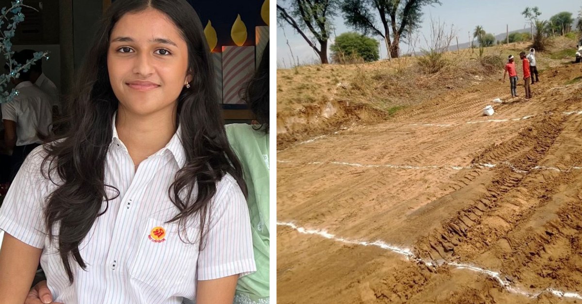 thebetterindia's tweet card. Class 12 student Sharanya Mehta developed a smart, voice-enabled irrigation app using soil sensors, satellite data, and farmer insights. Her Decision Support System is helping farmers in Mandaura...