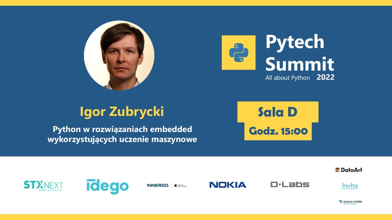 IgorZub's tweet card. 🐍 Python w rozwiązaniach embedded wykorzystujących uczenie maszynowe...