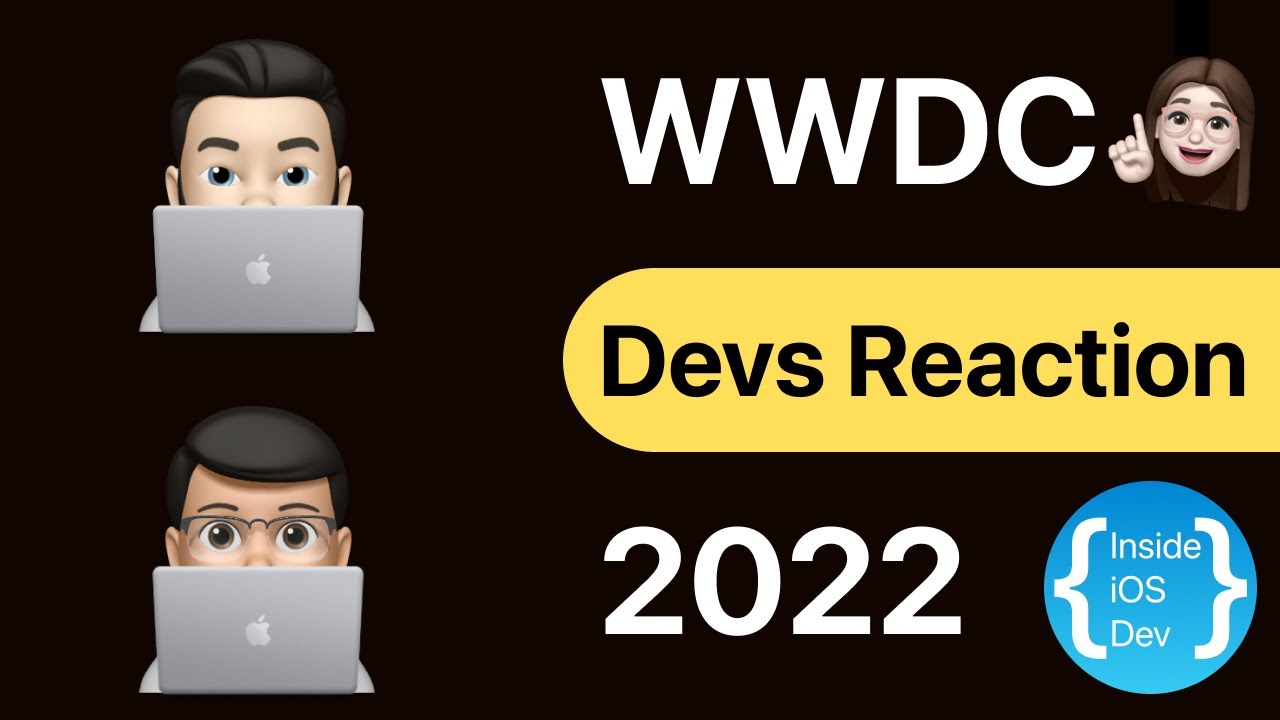 InsideiOSDev's tweet card. WWDC 2022 Devs Reaction