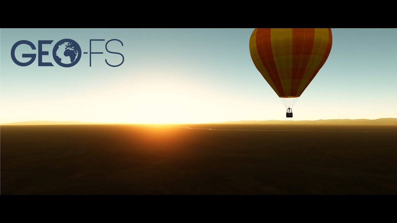 GeoFlightSim's tweet card. Geofs x Counting Stars