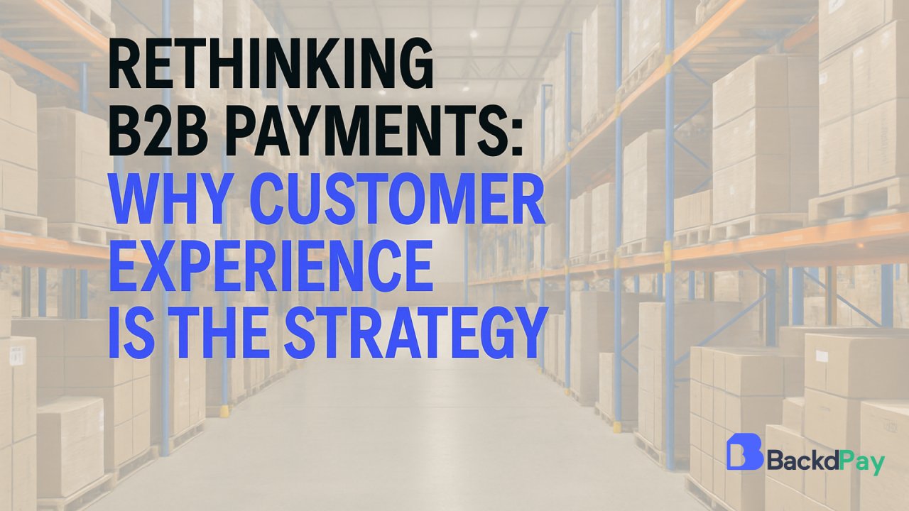 BackdBusFunding's tweet card. In B2B commerce — especially across distribution and wholesale — payments have long been treated as a back-office function. But today’s buyer has changed.