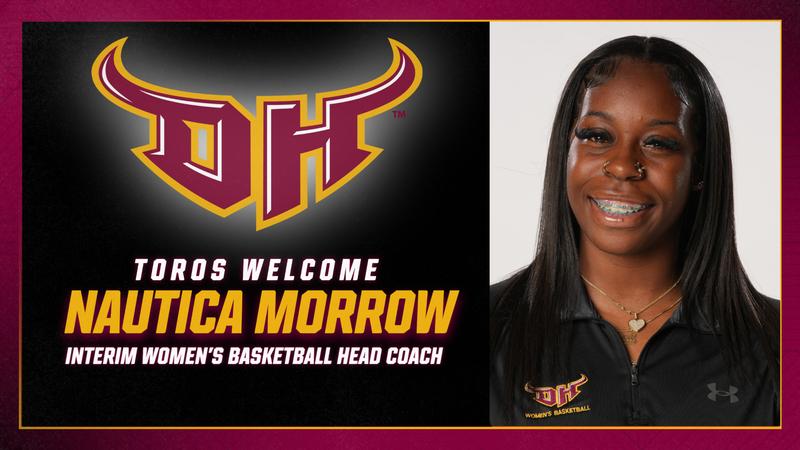 TorosAthletics's tweet card. CSUDH has named one of its former standout athletes, Nautica Morrow, interim head coach of the women's basketball program, following the departure of longtime head coach John Bonner.