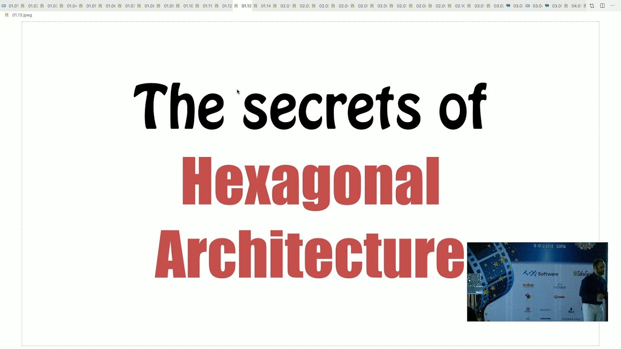 bgphpconf's tweet card. The Secrets of Hexagonal Architecture - Nicolas Carlo - Bulgaria PHP...