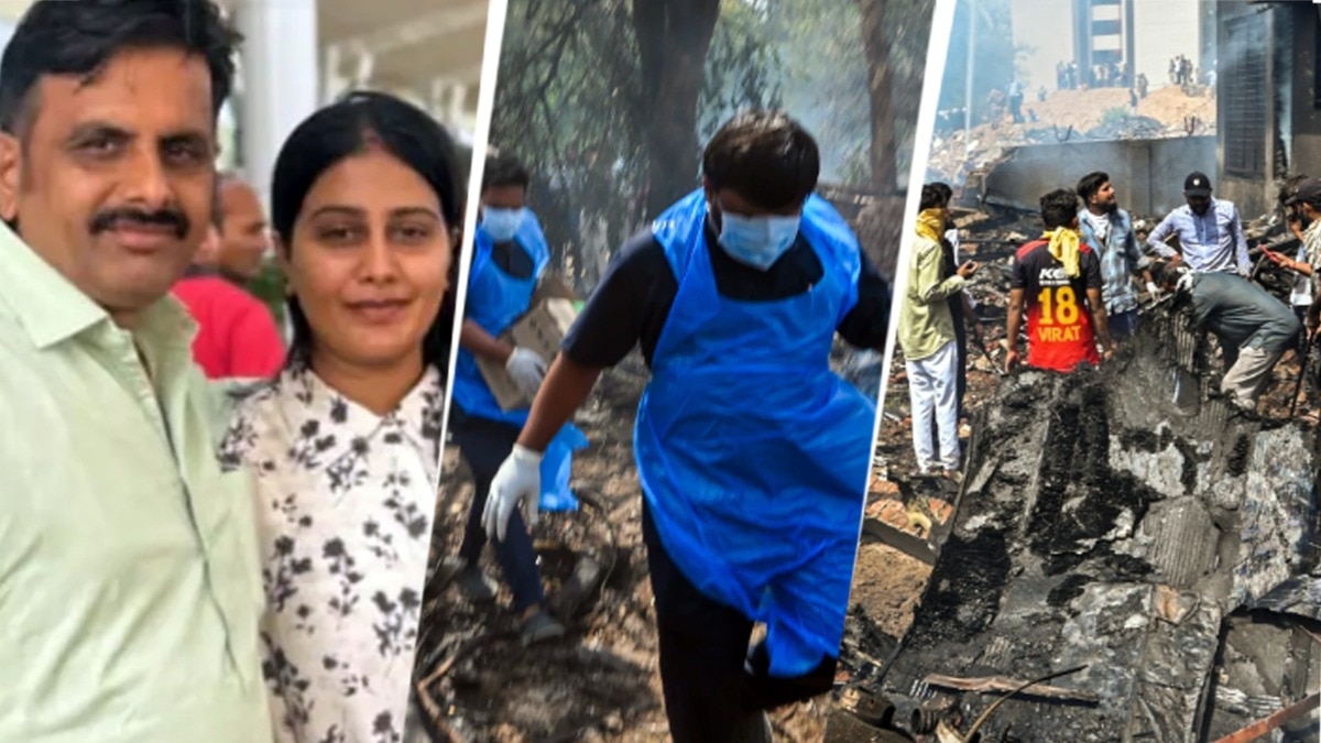 SmitaChand1's tweet card. दोपहर के 1.10 मिनट पर  AI-171 को उड़ान भरना था, लोग बोर्डिंग गेट के पास बैठकर बोर्डिंग शुरू होने का इंतजार कर रहे थे. 12.10 मिनट पर बोर्डिंग शुरू होती है और लाइन में लगे यात्री धीरे-धीरे अपनी मंजिल...