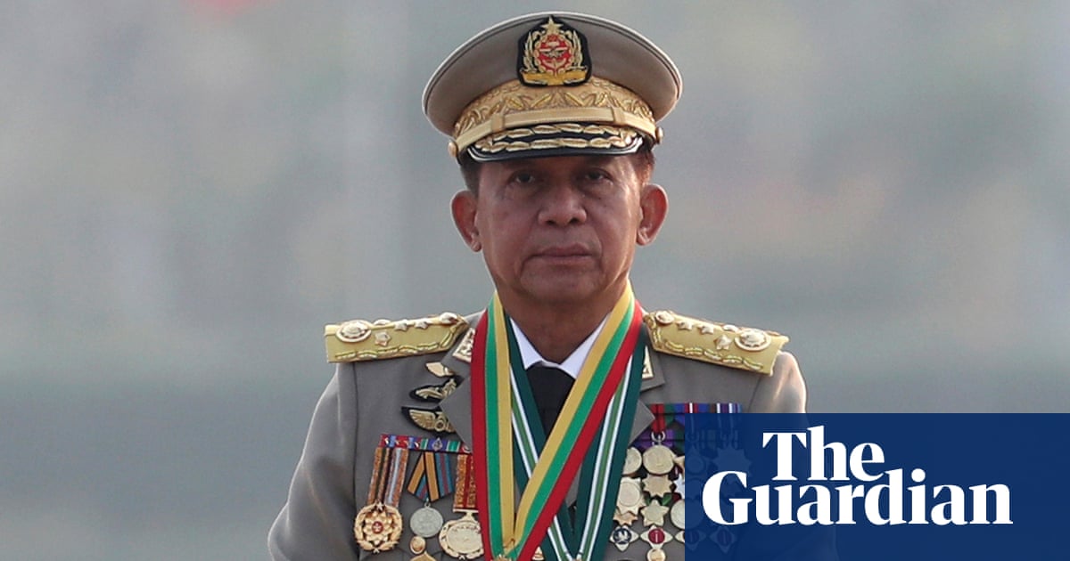 FortifyRights's tweet card. Min Aung Hlaing accused of crimes against humanity over deportation and persecution of Rohingya minority