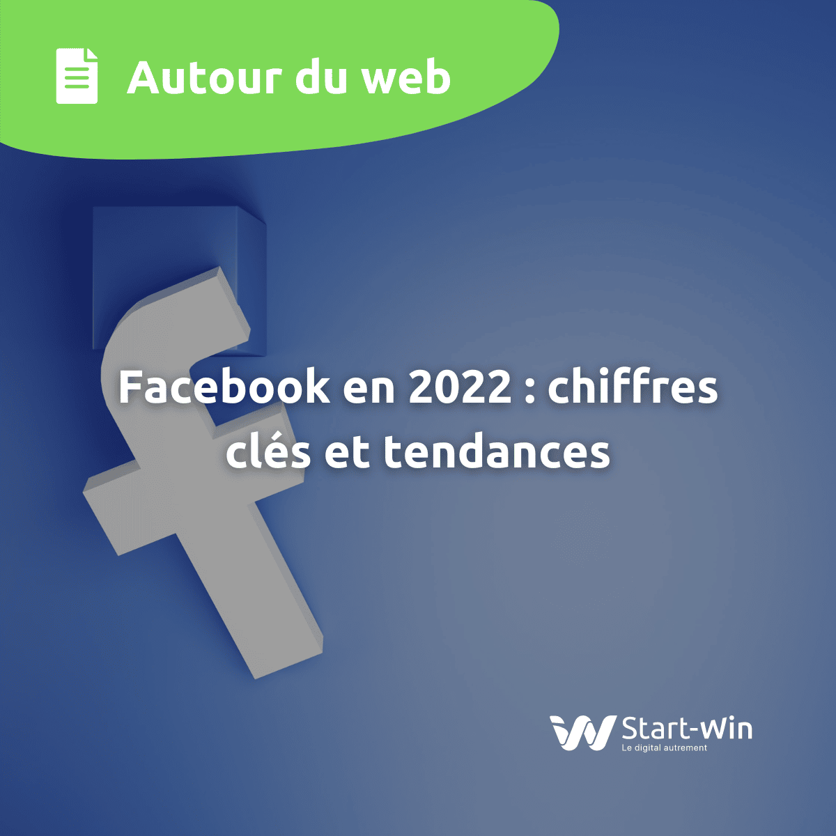 StartWinFr's tweet card. Facebook représente une réelle opportunité de promotion pour les entreprises. Retrouvez les chiffres clés et tendances de Facebook en 2022.