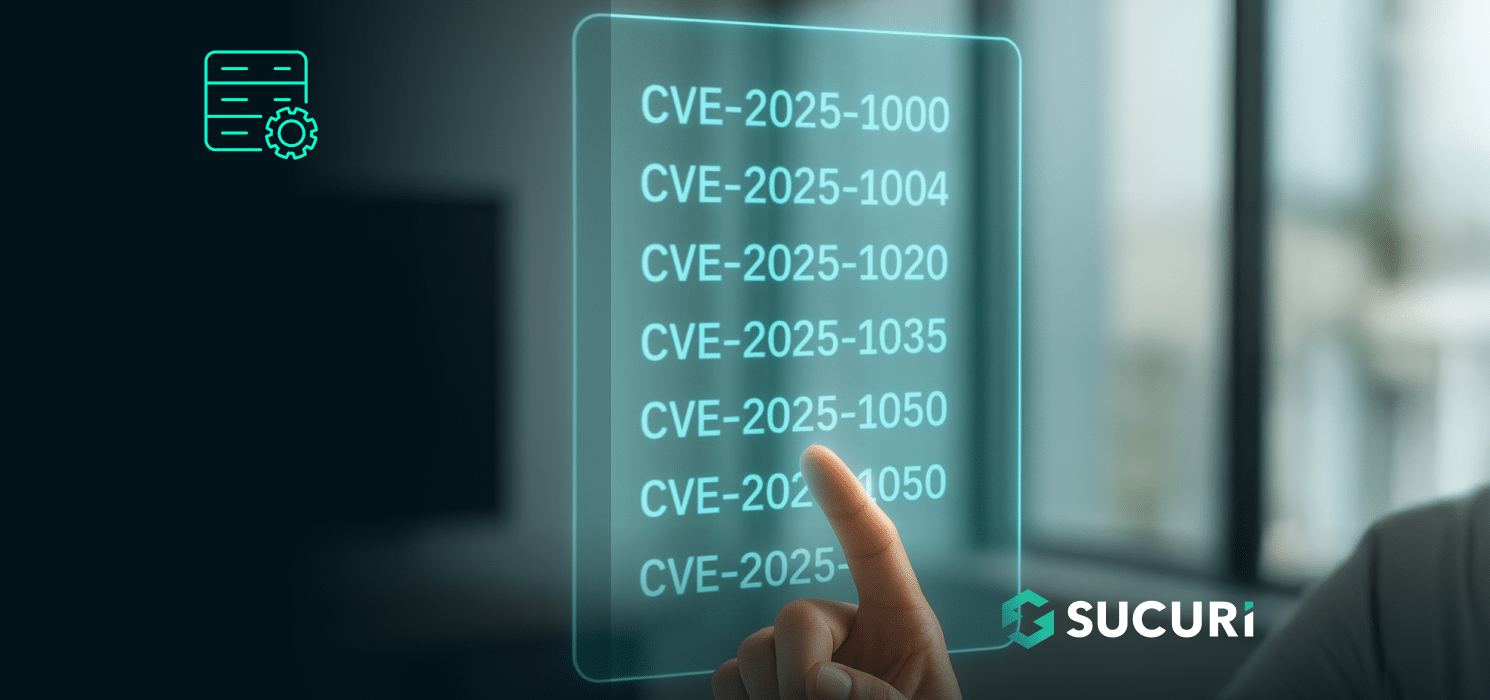sucurisecurity's tweet card. Learn about CVE, a key program for understanding and addressing common vulnerabilities in software and applications.