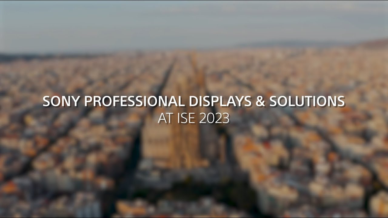 ncamTech's tweet card. Sony at ISE 2023 Virtual Tour