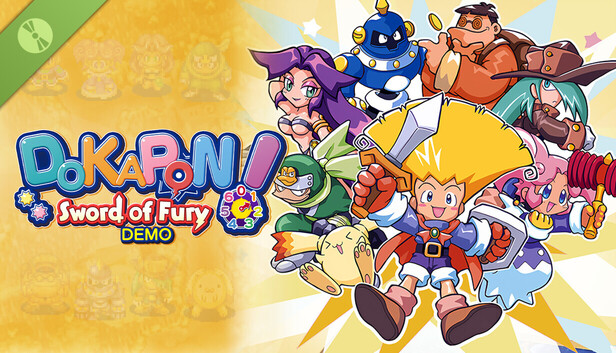 Sting_ipr's tweet card. This is the Demo version of DOKAPON! Sword of Fury. Whosoever winds up wealthiest in the end shall be deemed the winner! How do you achieve that? Well, by fighting monsters, plundering, pillaging,...