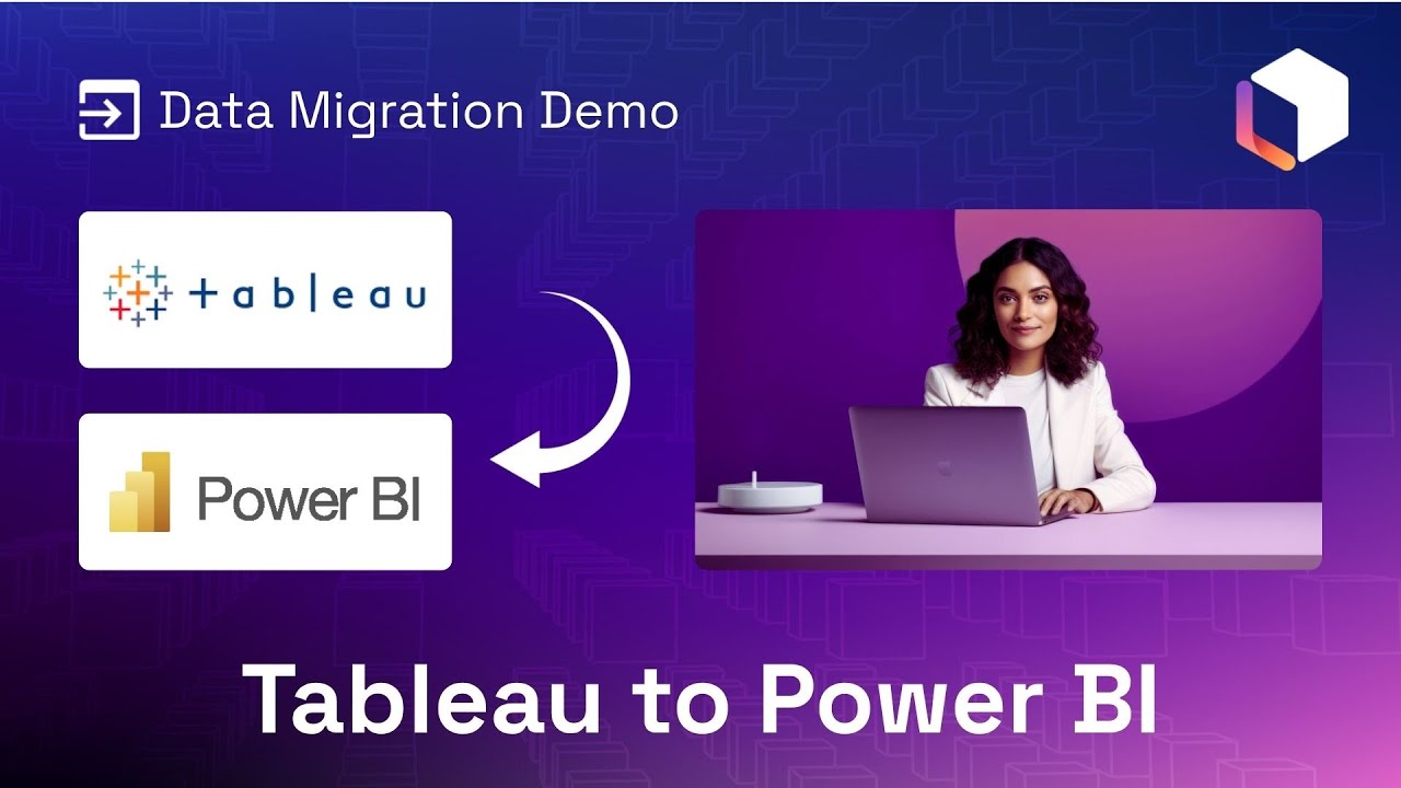 KanerikaSoft's tweet card. Migrate Tableau to Power BI Seamlessly | FLIP I AI-Powered Migration...