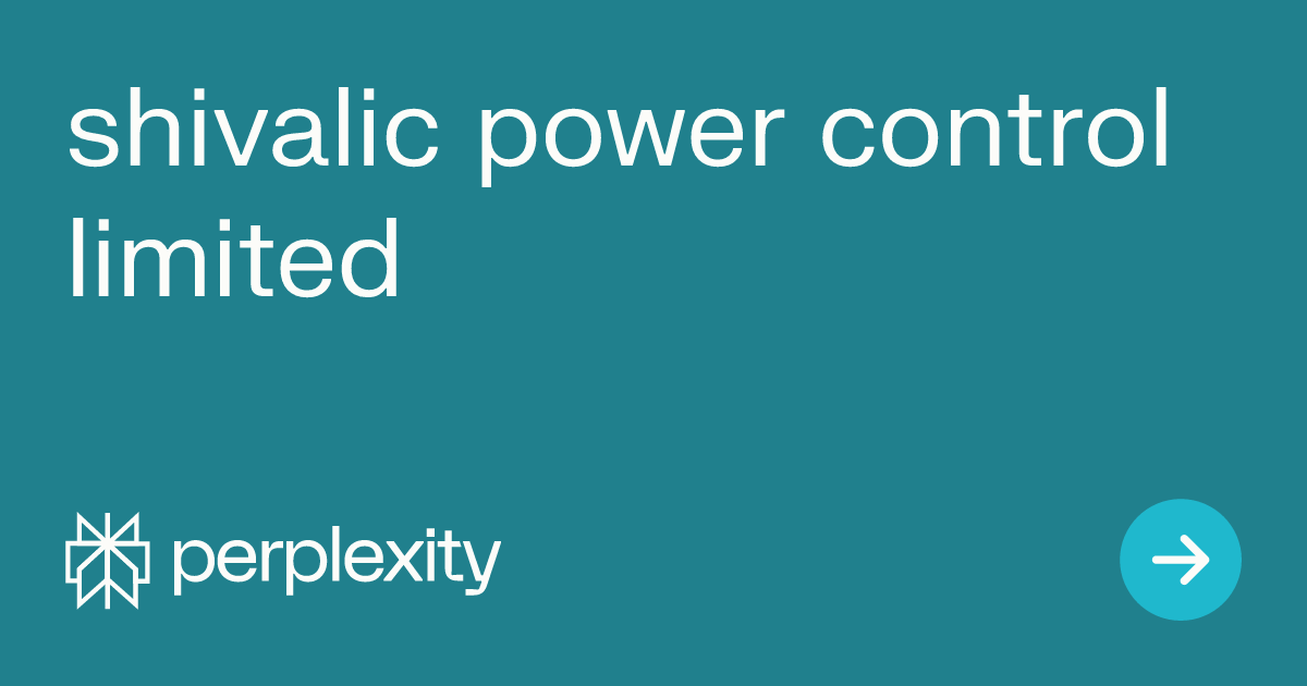 PankajS43650055's tweet card. Shivalic Power Control Limited is an ISO-certified Indian manufacturer specializing in Low Tension (LT) and High Tension (HT) electrical panels. Founded in...