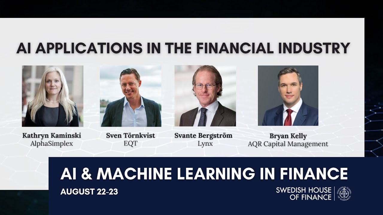 sokeyer's tweet card. AI & Machine Learning in Finance: AI Applications in the Financial...