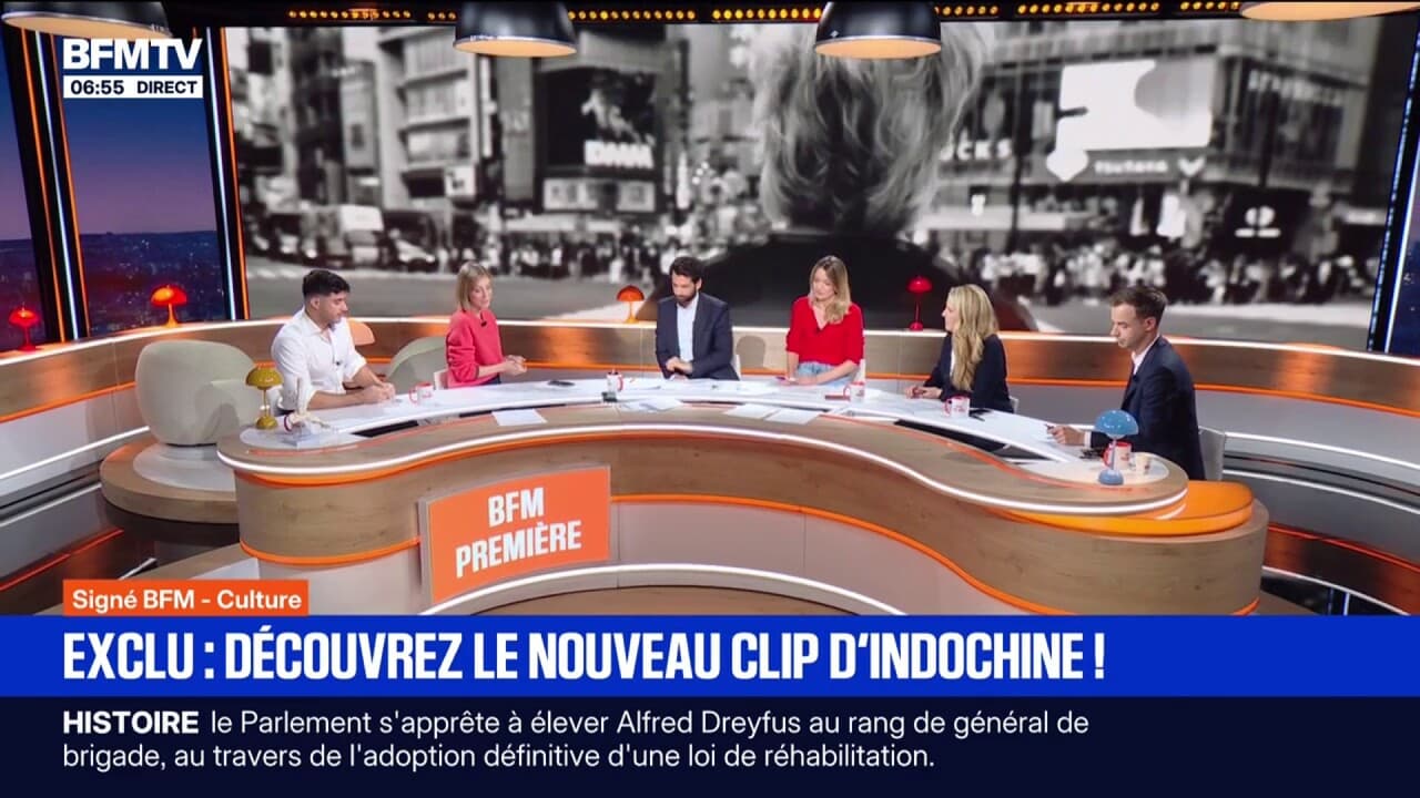 StevenBellery's tweet card. VIDÉO - Indochine a représenté la France à l'exposition universelle d'Osaka cette année, et le groupe en a profité pour tourner le clip de "No Name".