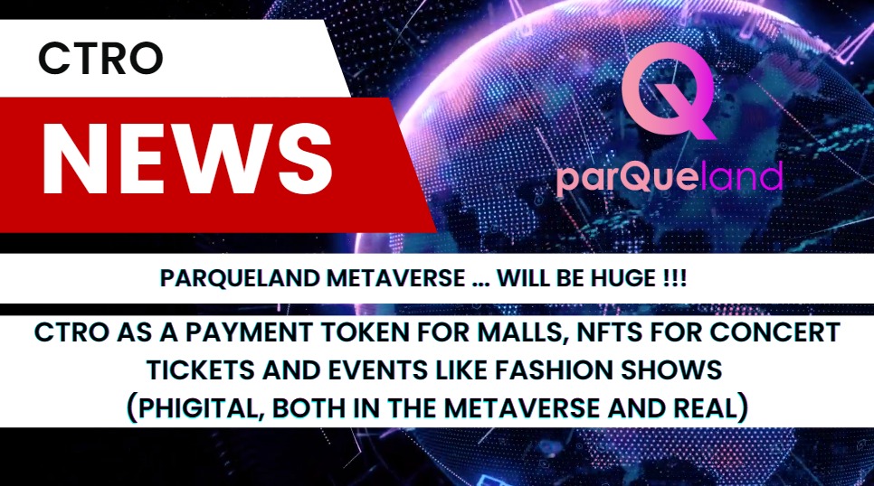 CriptoroEs's tweet card. Paqueland, metaverso de centros y parques comerciales, eventos y congresos, llega a un acuerdo con Criptoro, una empresa de nueva tecnología, fintech y