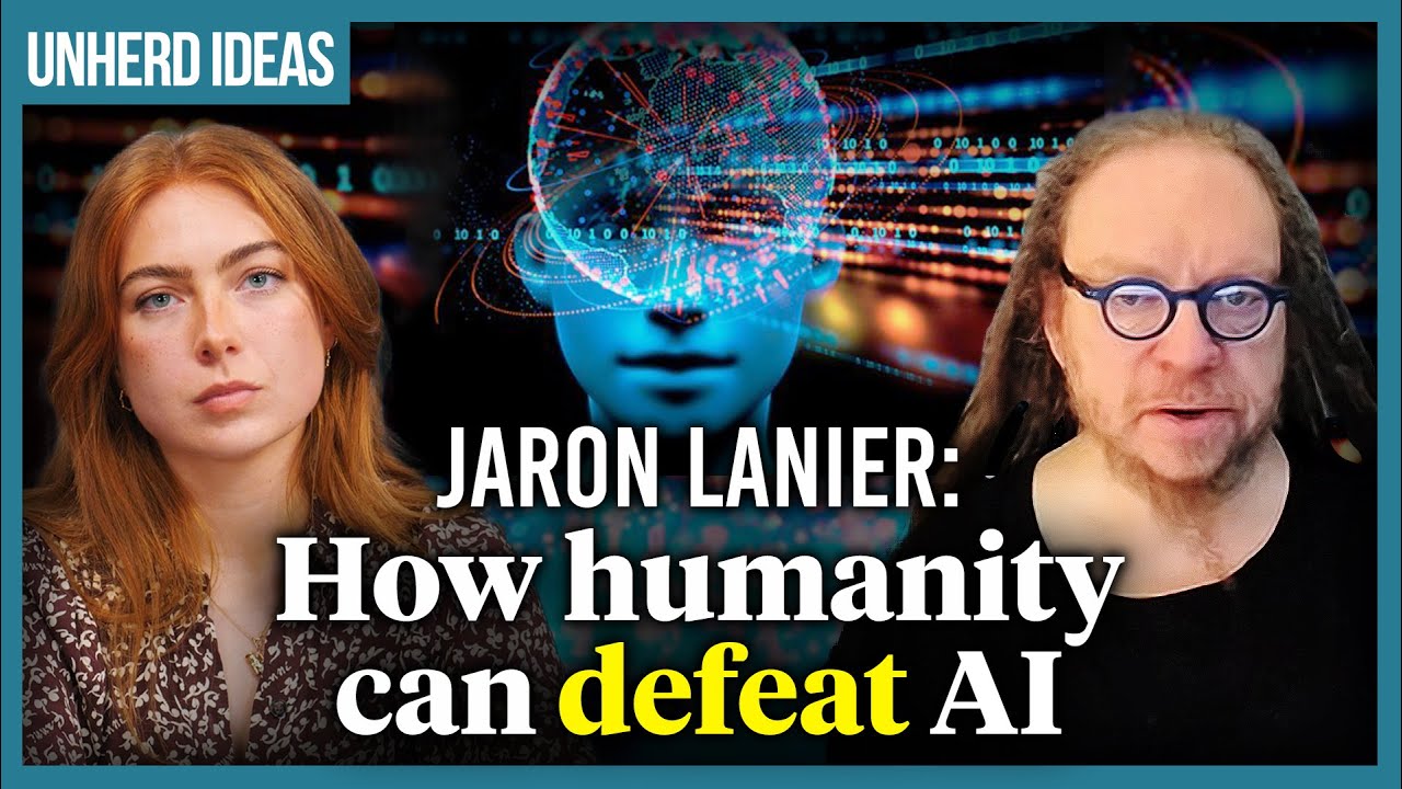 theWholeTreeDev's tweet card. Jaron Lanier: How humanity can defeat AI