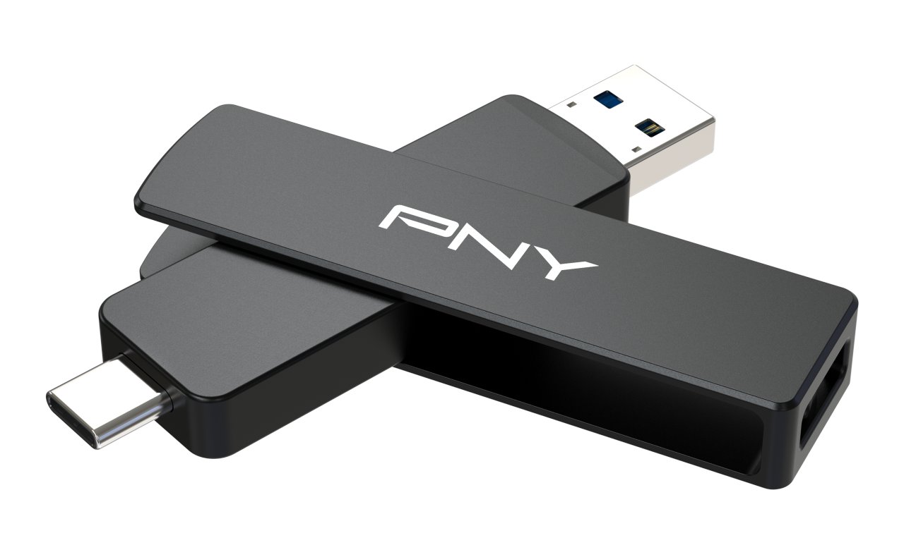 ManTripping's tweet card. PNY Duo Link V3 flash drive review: dual USB-C/USB-A connectors, 1000MB/s speeds, and 2TB capacity transform file management for travelers, content creators, and business professionals.