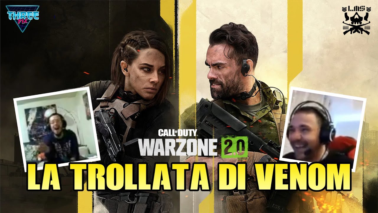 threepix's tweet card. La grande trollata di Venom a Ly - Call of Duty: Warzone 2.0