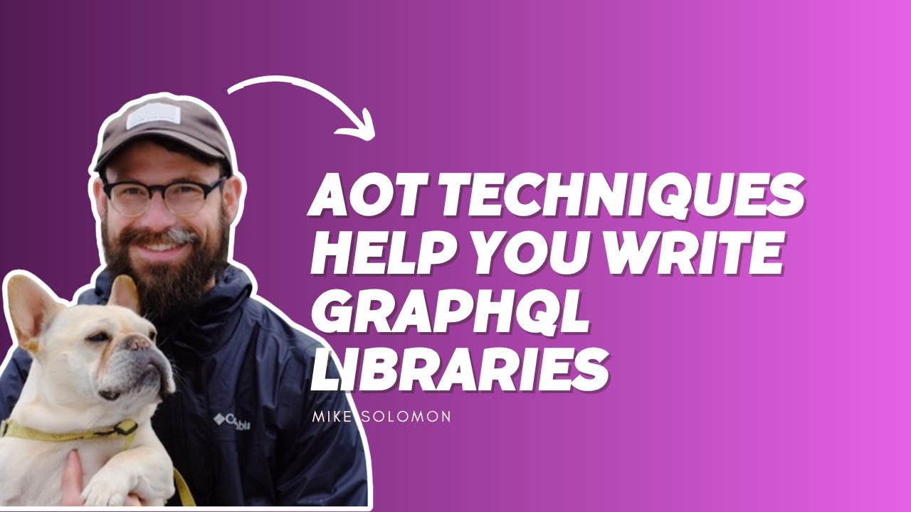 GraphQL's tweet card. Ahead-of-Time (AOT) Techniques Help You Write GraphQL Libraries -...