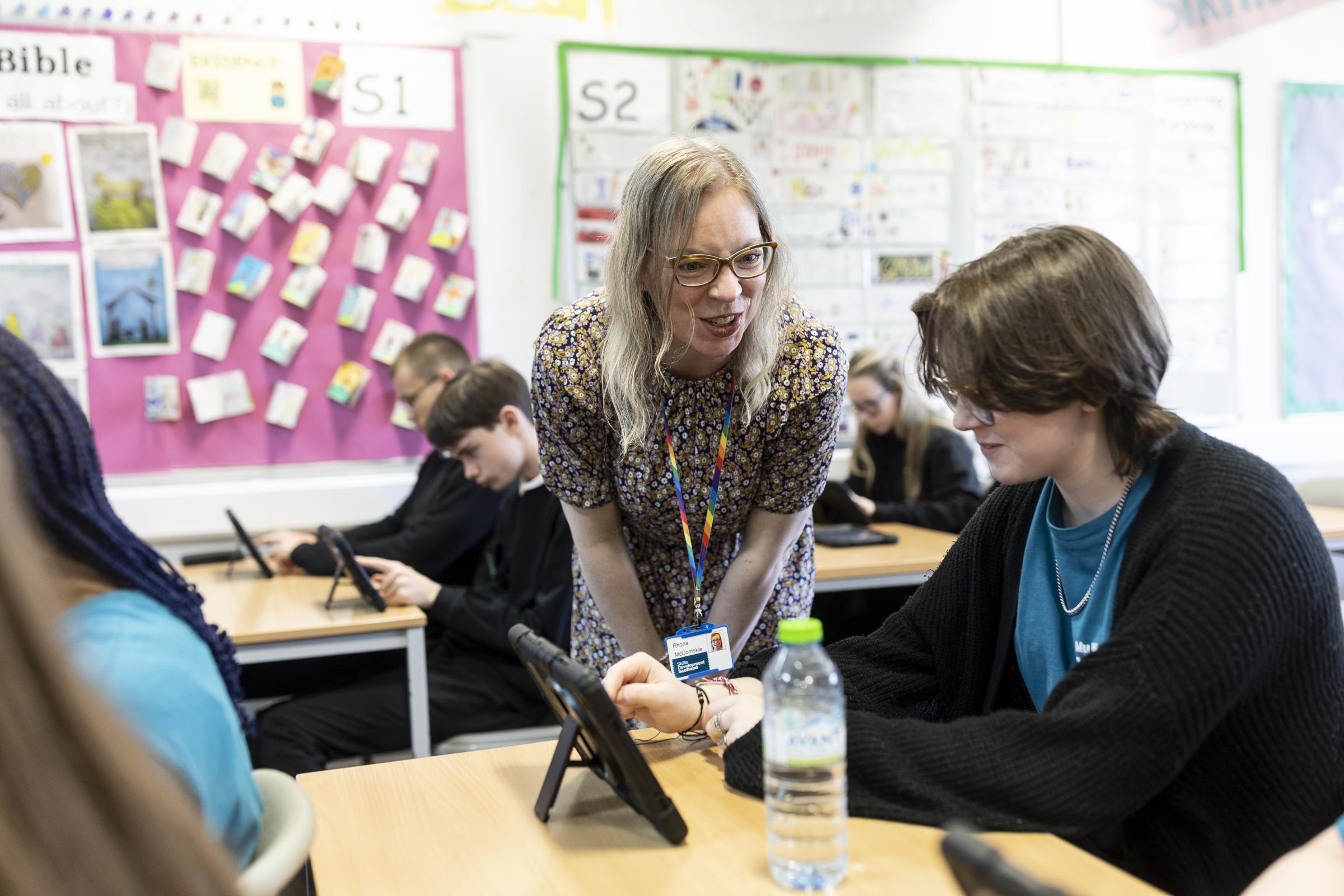 skillsdevscot's tweet card.  