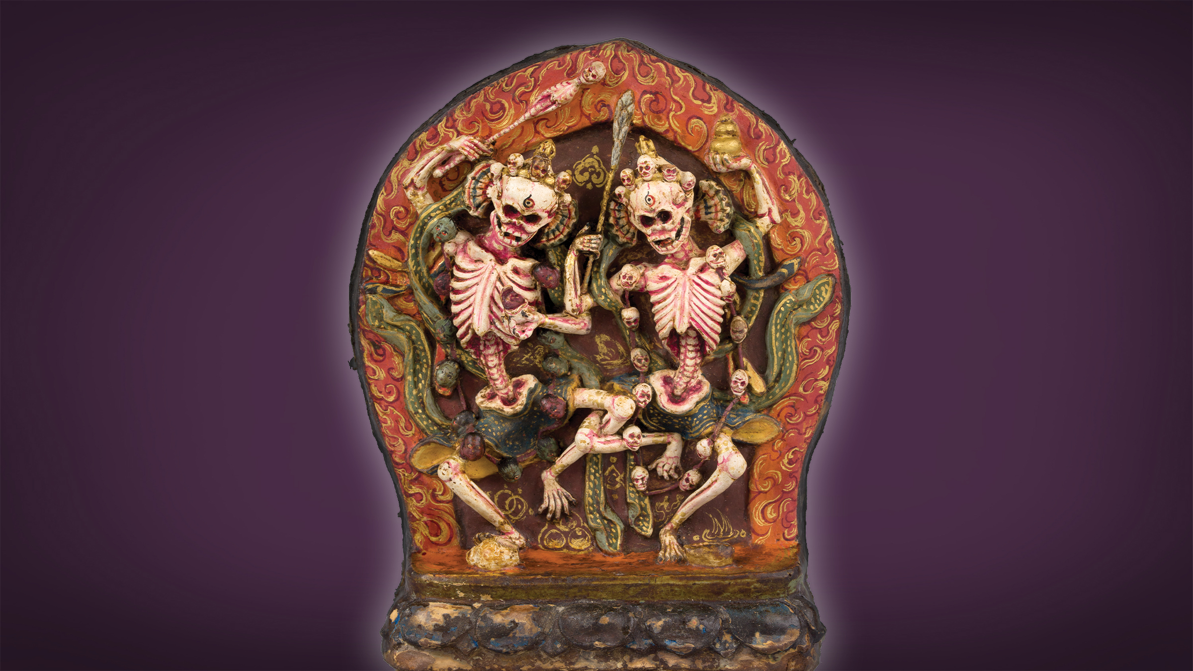 Bridge_Projects's tweet card. Tibetan Buddhist and Christian works of art made across 12 centuries explore death, the afterlife, and the desire to continue to exist. On view in NYC.