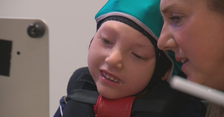 PedStrokeYYC's tweet card. The Thank2Switch device, developed by researchers at the Universities of Calgary and Alberta, uses brain-computer interface technology to turn a child's thoughts into an action. 