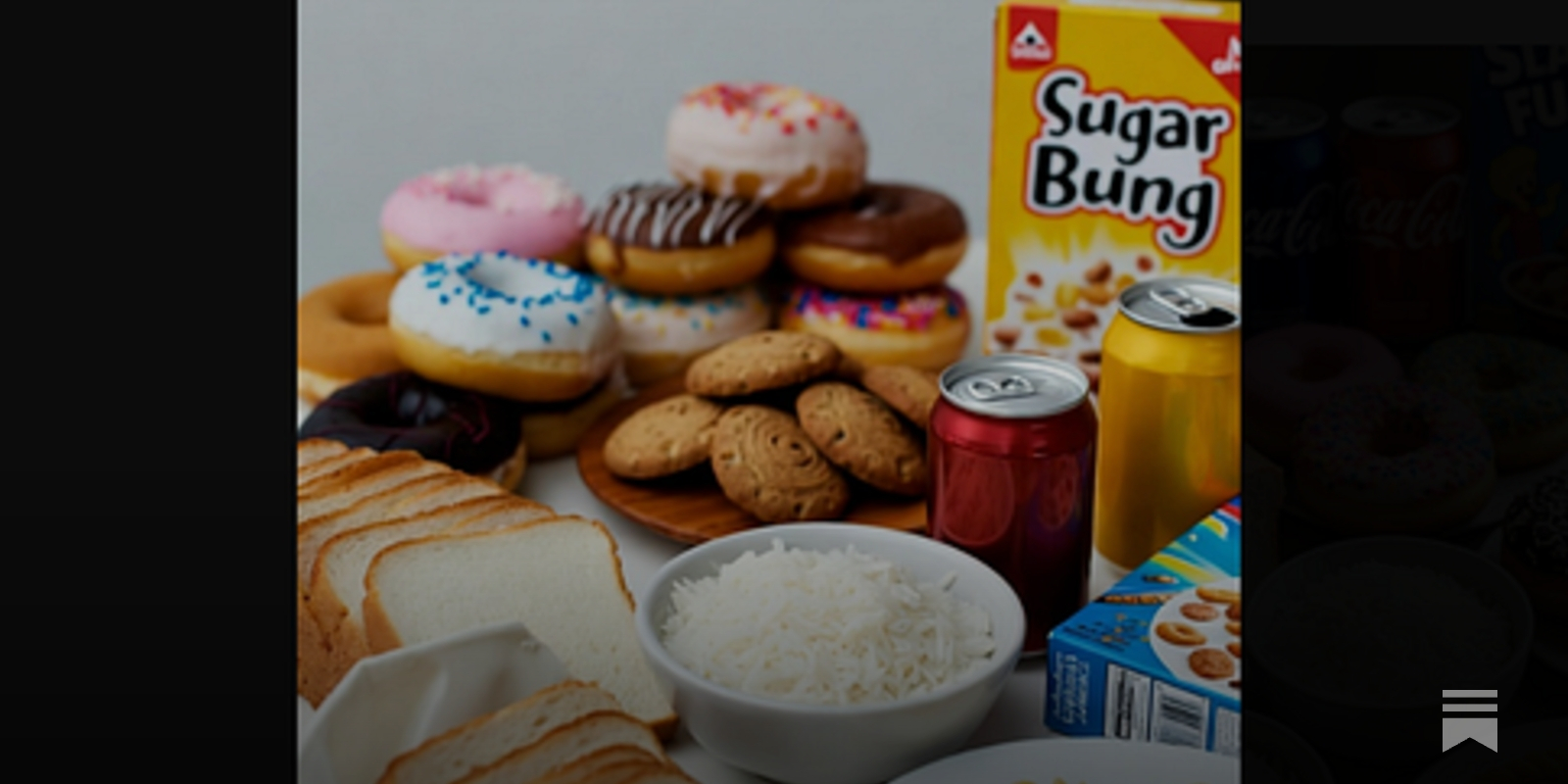 kathykrobot's tweet card. The hidden dangers of sugar, refined carbs, folic acid, preservatives, pesticides, and potassium bromate