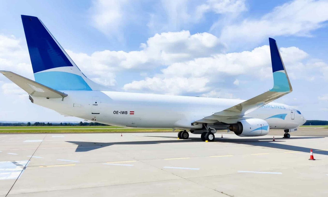 AirProNews's tweet card. Titan Aviation Leasing completes sale of Boeing 737-800SF freighters to ST Engineering, showcasing strategic fleet management in air cargo.