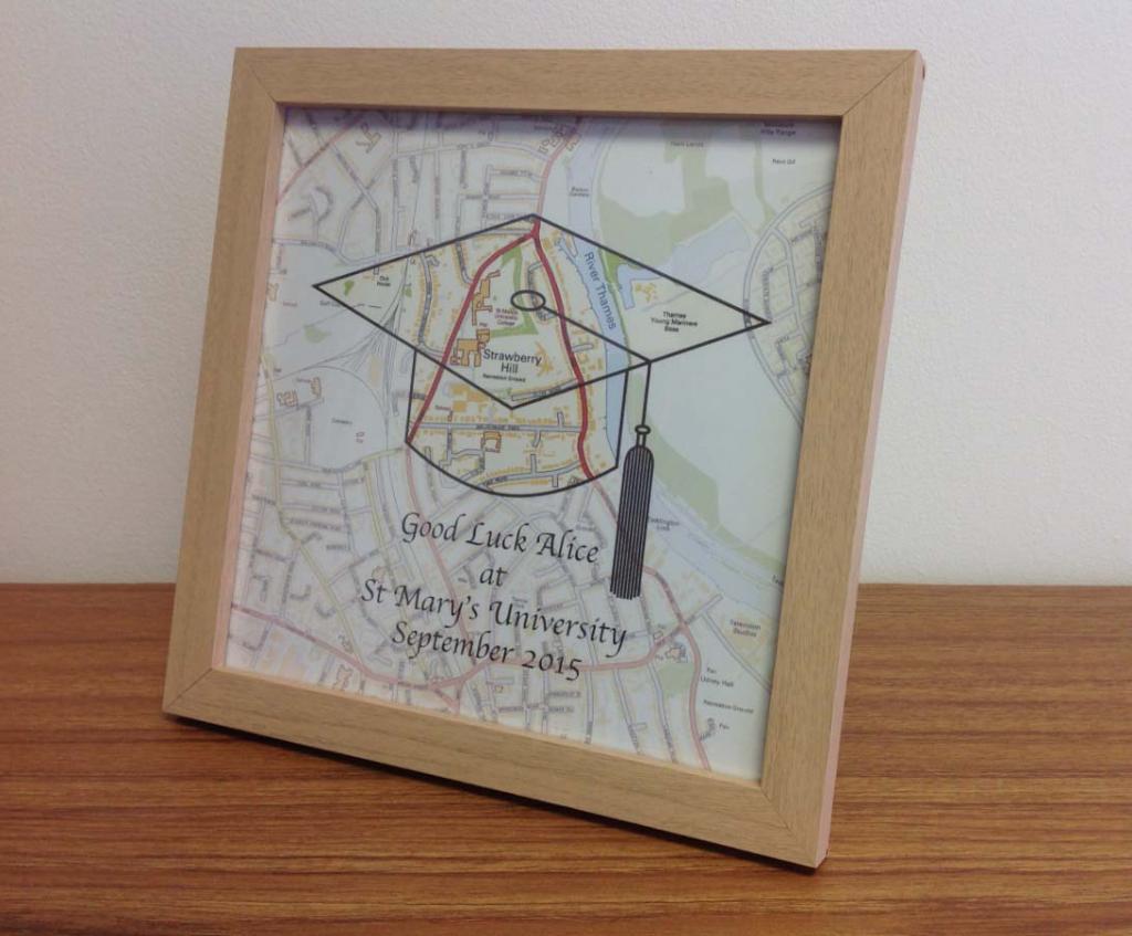 C0SM0GRAPHICS's tweet card. Creating memories. A family member or friend off to University or just graduated? Choose one of our pictures to use with Ordnance Survey mapping centred on the University and personalise with your...